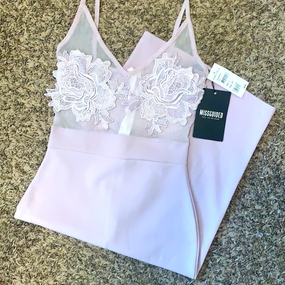 Missguided lavender bodycon - Picture 2 of 3